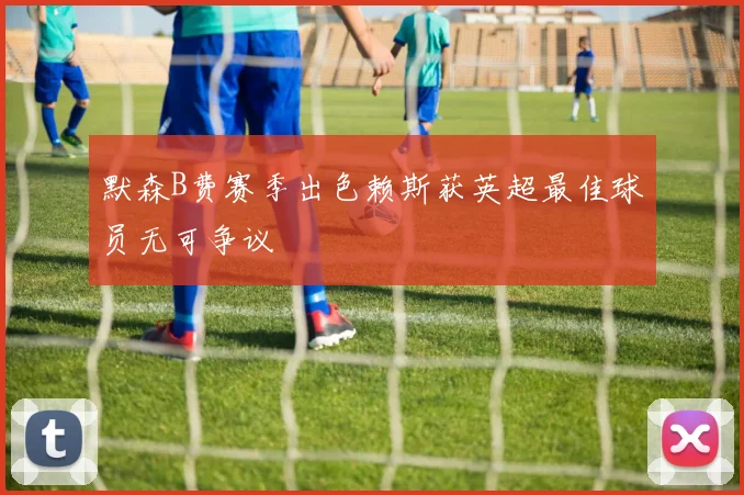 默森B费赛季出色赖斯获英超最佳球员无可争议